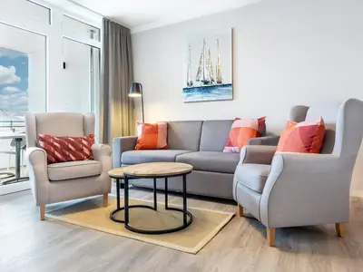 Wohn-Essbereich mit Doppelschlafcouch