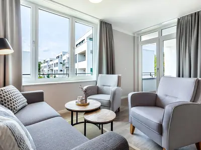 Wohn-Essbereich mit Doppelschlafcouch