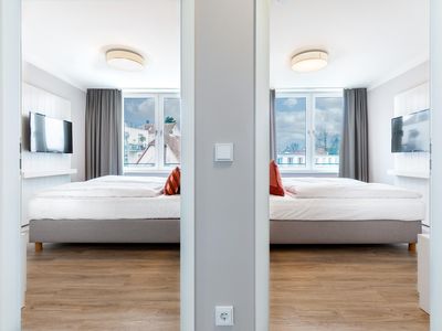 Flur mit Blick zum Schlafzimmer