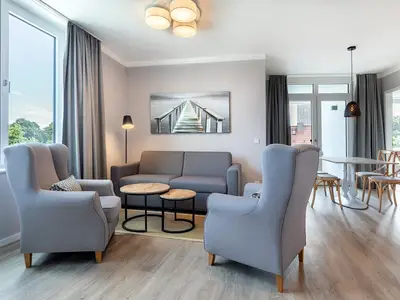 Wohn-Essbereich mit Doppelschlafcouch