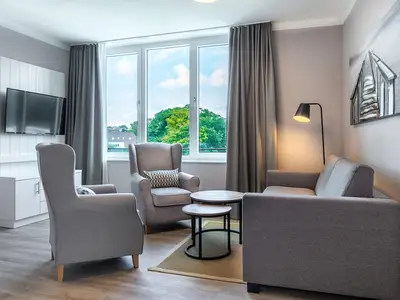 Wohn-Essbereich mit Doppelschlafcouch