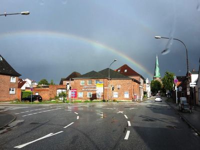 Regenbogen, St. Lorenz Kirche