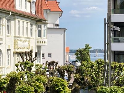 Aussicht vom Balkon im Frühjahr 2