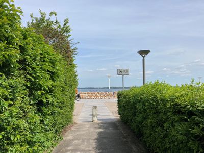 Direkt Gegenüber! Der Weg zu Promenade