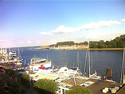 Aussicht vom Penthousestudio: Ostsee, Passat ..usw