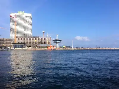 Blick auf die Mole