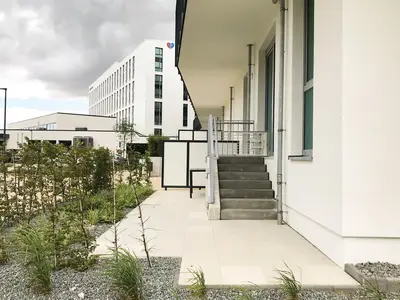 outside