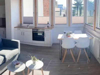 Kaiserlodge -  Wohnbereich mit Küche