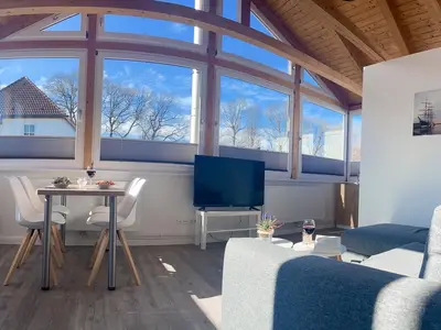 Blick auf Wohn-/Essbereich