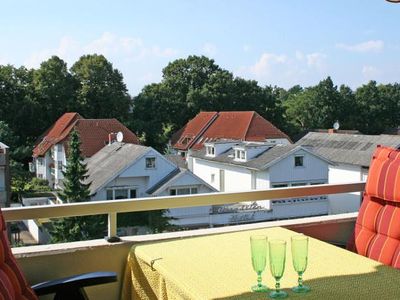 Balkon und Ausblick