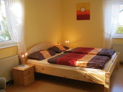 Wohn-/Schlafraum mit Doppelbett