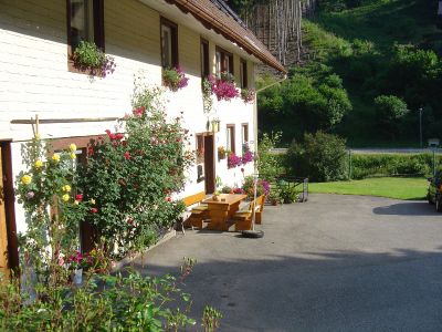 Aussenansicht/Ausschnitt Gästehaus Brigitte Kienzler