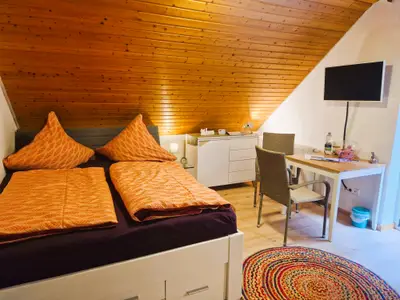 Blick in das Zimmer