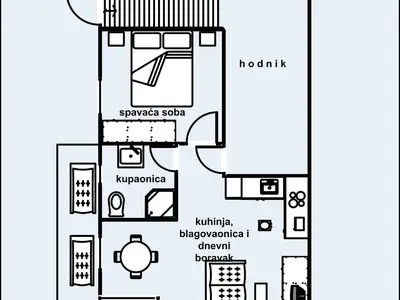 Ferienwohnung für 4 Personen (45 m²) in Tribunj 8/10