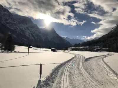 Langlaufloipe Gschnitztal