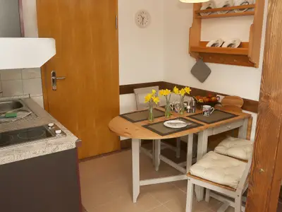 Fewo Ausblick im Landhotel: Essbereich