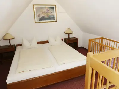 Fewo Ausblick im Landhotel: Schlafraum