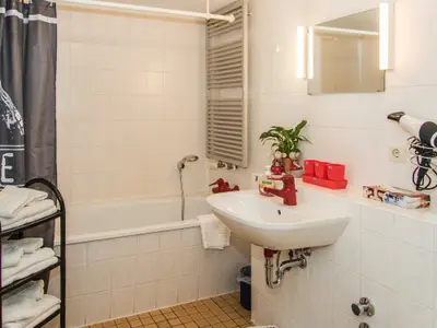 Fewo Storch auf dem Reiterhof: Bad