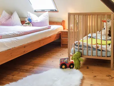 Fewo Ente auf dem Reiterhof: 1. Schlafraum