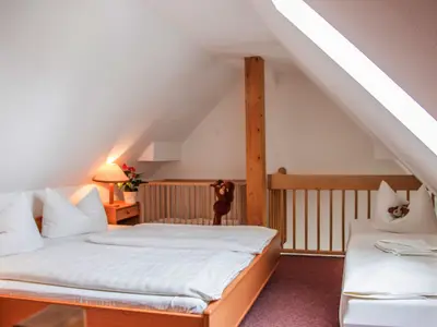 Fewo Seeblick im Landhotel: Schlafraum