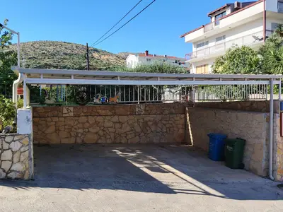 outside
