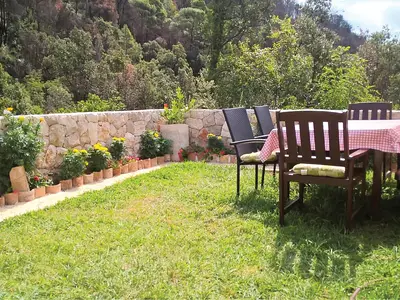 outside