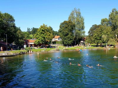 Das Alzbad in Truchtlaching 200m von uns (freier Eintritt)