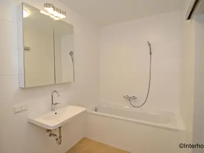 Ferienwohnung Donaublick, Badezimmer