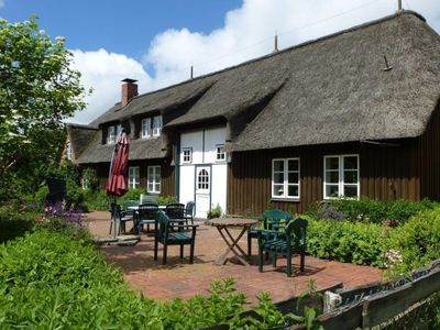 Urlaub an der Nordsee -Reetdach-Bauernhaus