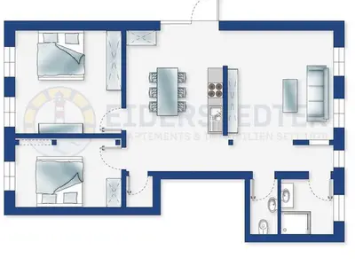 Ferienwohnung für 4 Personen (93 m²) in Tümlauer Koog 5/10
