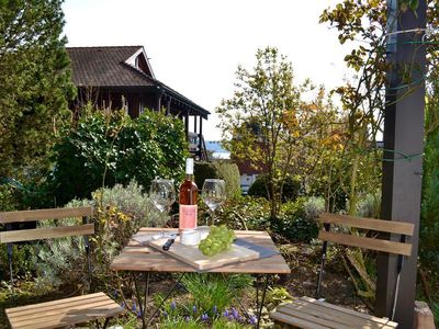 Terrasse und Aussicht