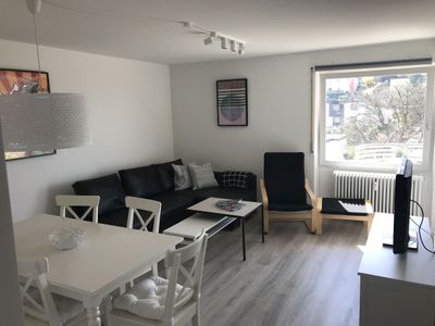 Wohnzimmer mit Essbereich