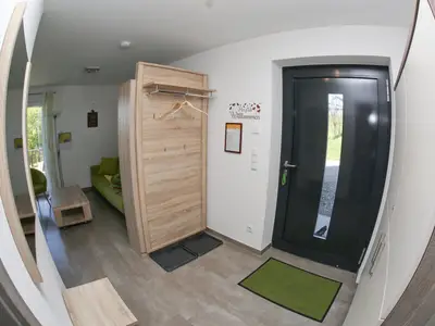 Eingangsbereich der Wohnung Kiwi