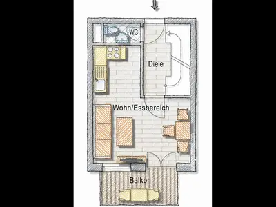 Ferienwohnung für 4 Personen (56 m²) in Überlingen 7/8