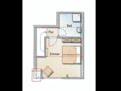 Ferienwohnung für 4 Personen (56 m²) in Überlingen 8/8