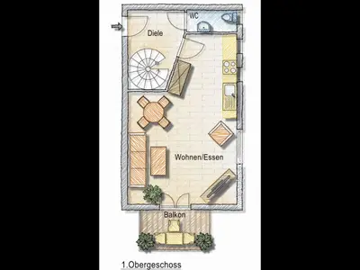 Ferienwohnung für 4 Personen (67 m²) in Überlingen 7/8