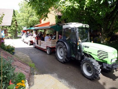 Fahrt mit dem Apfelzuegle