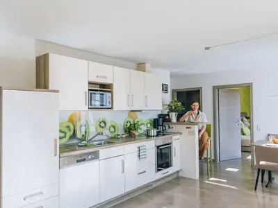 Küche der Wohnung Kiwi