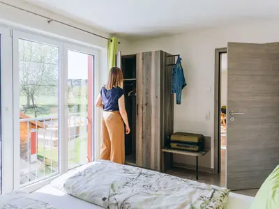 Elternschlafzimmer der Wohnung Kiwi