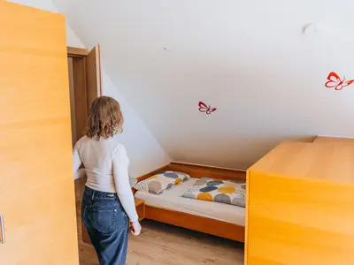 Kinderzimmer der Wohnung Quitte