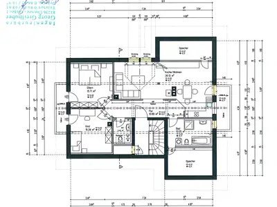 Wohnungsplan vom Architekten (Neubau 2016)