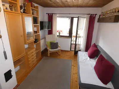 Blick in das Wohnzimmer