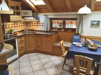 Blick in die Küche
