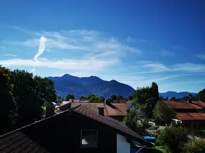 Ausblick vom Balkon