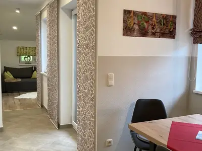 Blick ins Wohnzimmer