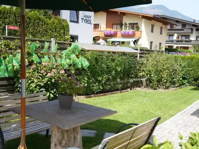 Sitzecke im Garten