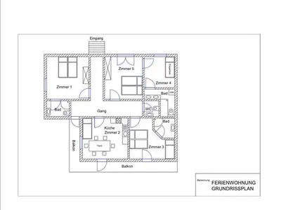 Grundrissplan