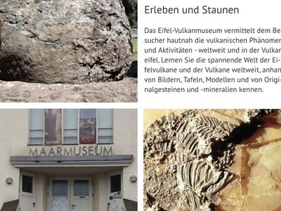 Vulkan und Maarmuseen