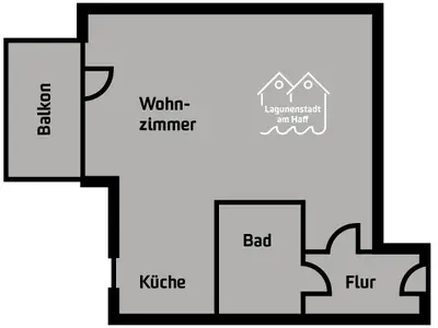 Ferienwohnung für 2 Personen (28 m²) in Ueckermünde 7/10