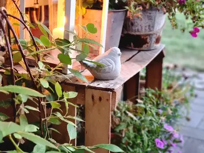 Terrasse am Abend